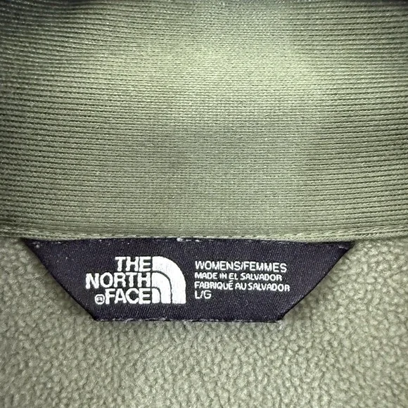 The North Face Jacket Women L Green Skyline Colorado Avalanche Full-Zip Fleece - Picture 5 of 9